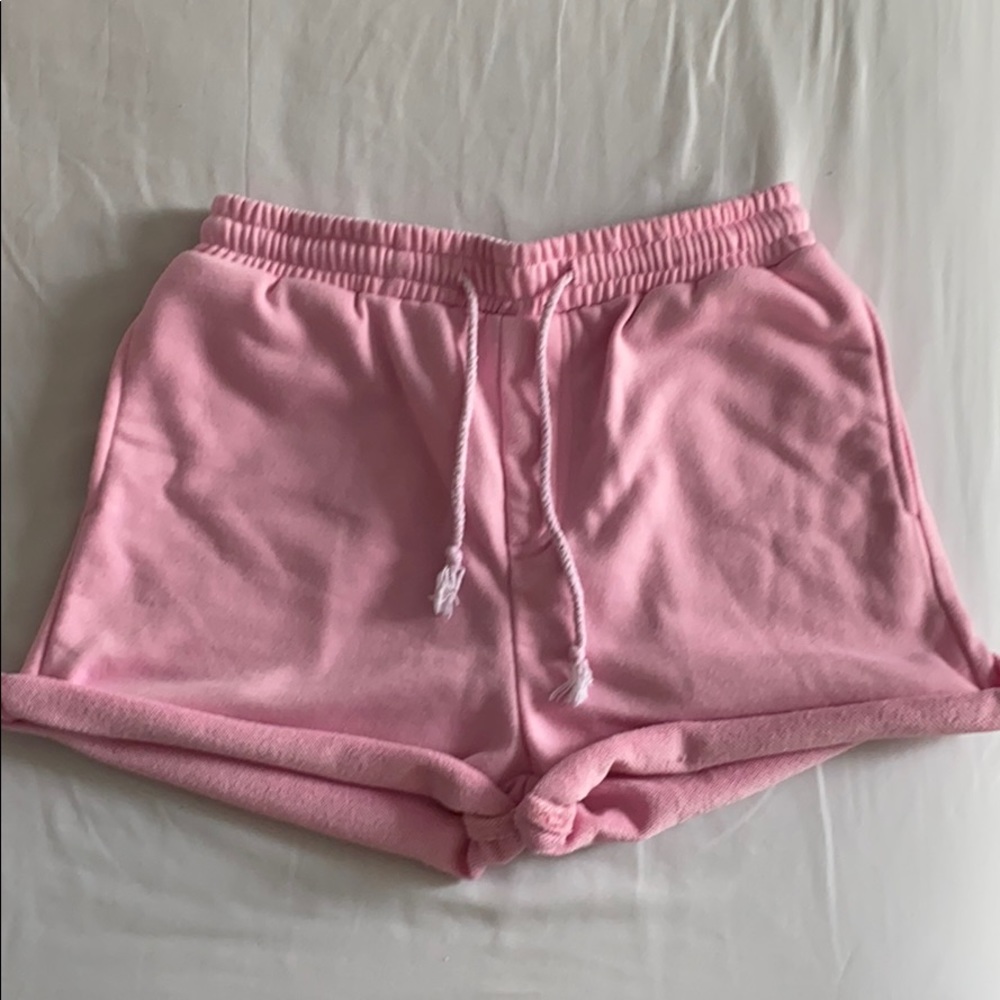 Pink shorts